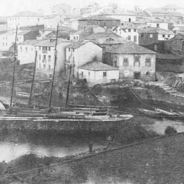 Foto antigua de Puerto de Vega